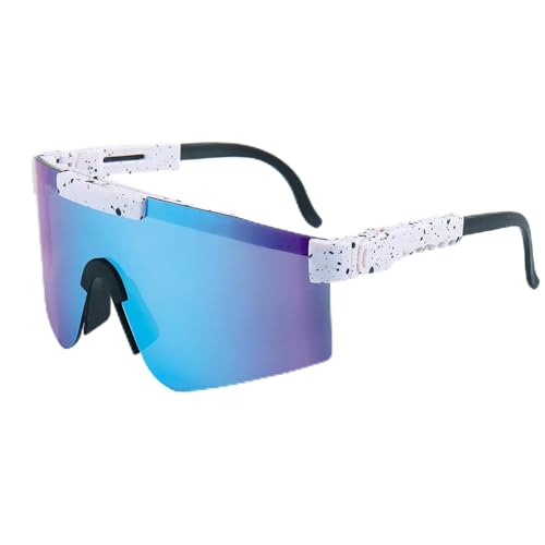 DARBEY Sportbrille-Sonnenbrille Herren-Damen-Fahrradbrille-Sunglasses men-Polarisiert-UV400-Damen-Ski Sonnenbrille-Schnelle Brille Rave-Radfahren-Fahrrad-Angeln-Rennrad brille (XC10) von DARBEY