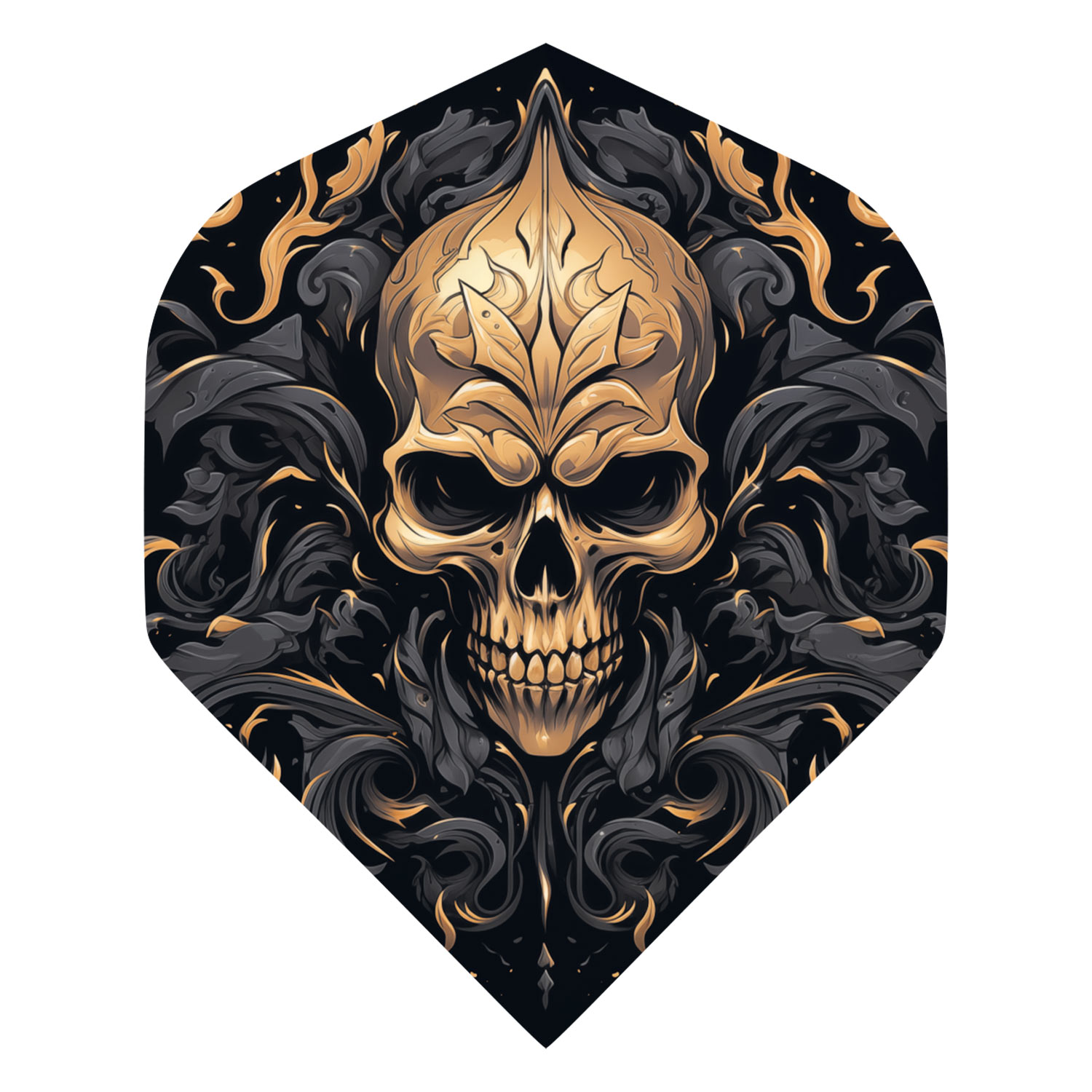 Dart Flights 100 Micron - Metal Skull - Totenkopf DARTS Sport Edition Dart Flights 100 Micron - Metal Skull - Totenkopf DARTS Sport Edition von DARTS Sport Edition