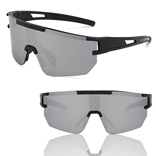 DASIAUTOEM Fahrradbrille Herren Damen, Fahrrad Sportbrille Anti-UV Radsport Sonnenbrille UV 400 für Outdoorsport Radfahren Fahren Laufen Angeln Wandern Golf von DASIAUTOEM