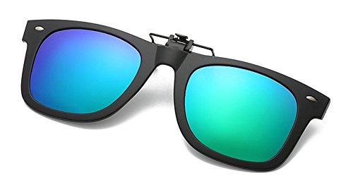 DAUCO Sonnenbrille Aufsatz, Clip on Polarisiert Clip polarisierte Sonnenbrille Flip up Sonnenbrille Clip Gegen Licht für Frauen und Männer DAUCO Sonnenbrille Aufsatz, Clip on Polarisiert Clip polarisierte Sonnenbrille Flip up Sonnenbrille Clip Gegen Licht für Frauen und Männer von DAUCO