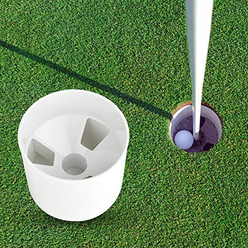 Hole Cup, Trainingszubeh f Golfungshilfen, Pin Flags Hole Cup-Set, Golfzubeh, Rostschutz, Schutz der gren Loch-Stzflagge, robust und langlebig, f das Golfungs-Putten Hole Cup, Trainingszubeh f Golfungshilfen, Pin Flags Hole Cup-Set, Golfzubeh, Rostschutz, Schutz der gren Loch-Stzflagge, robust und langlebig, f das Golfungs-Putten von DAUERHAFT