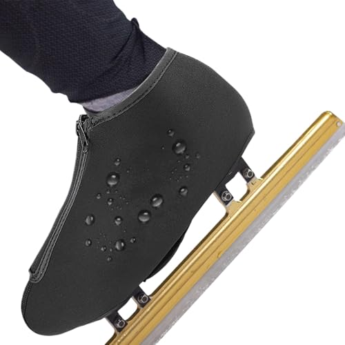 DAWCBVJQ Skischuhüberzüge – winddichter Skischuhhandschuh warme Schlittschuh-Überzüge | Schlittschuh-Handschuh, Skate-Schutz, Rollschuh-Zubehör für Regen, Schnee und Wasser von DAWCBVJQ