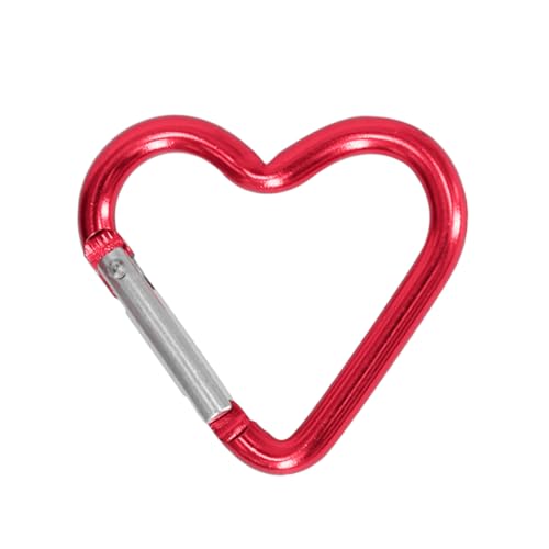 DAYnagh Herzförmige Karabinerhaken Karabinerhaken Schlüsselhalter Schlüsselanhänger Clips Aus Aluminiumlegierung Für Outdoor Reisen Spaziergänge DAYnagh Herzförmige Karabinerhaken Karabinerhaken Schlüsselhalter Schlüsselanhänger Clips Aus Aluminiumlegierung Für Outdoor Reisen Spaziergänge von DAYnagh