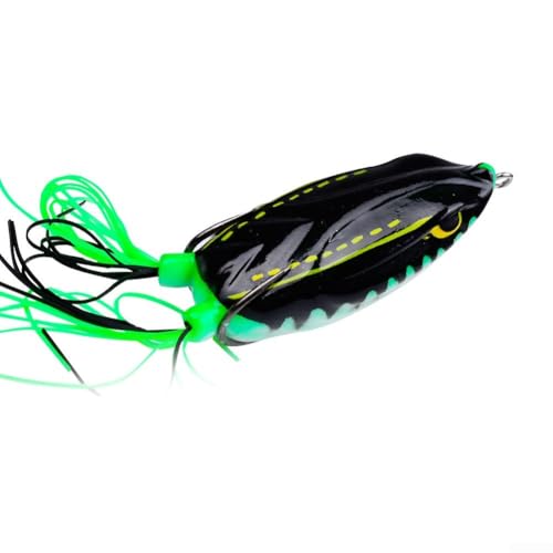 7 cm weicher Köder, Frosch Spinner Squid Thunder Jig, hoher Widerstand, optimale Balance (C) von DAZZLEEX