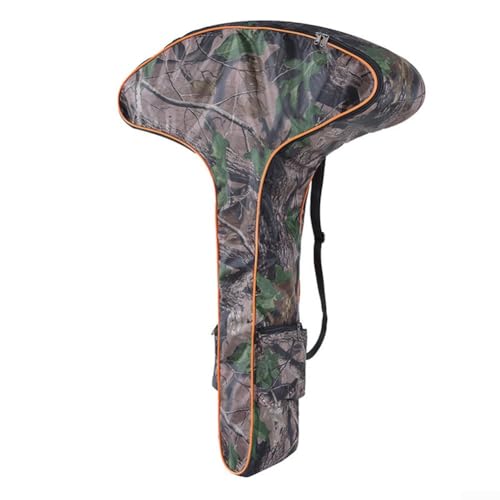 DAZZLEEX Schwarze T-förmige Bogenhülle, schützende und tragbare Tasche, ideal für Outdoor-Aktivitäten (Camouflage) von DAZZLEEX