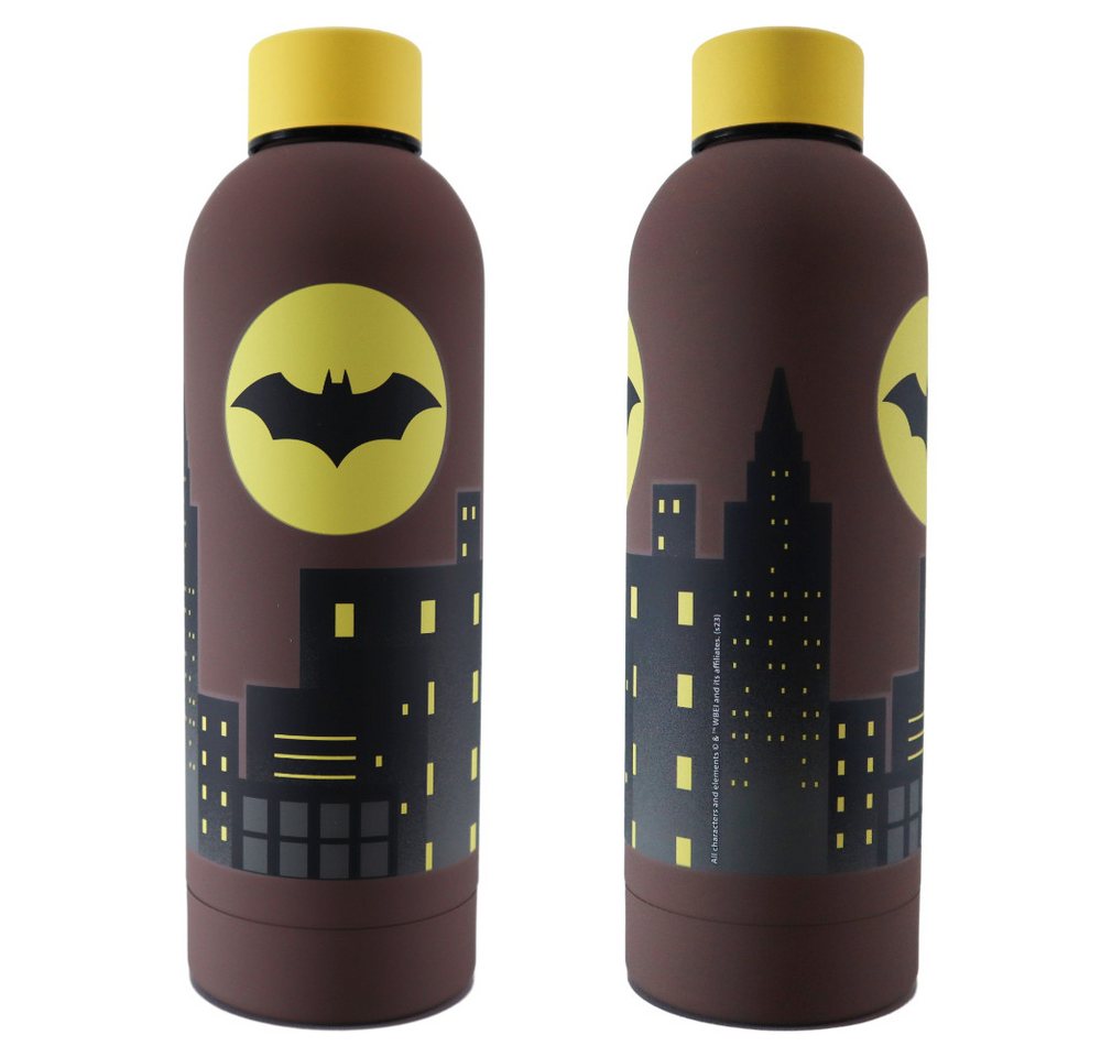 DC Comics Trinkflasche DC Batman Edelstahl Sportflasche Wasserflasche Flasche 700 ml DC Comics Trinkflasche DC Batman Edelstahl Sportflasche Wasserflasche Flasche 700 ml von DC Comics