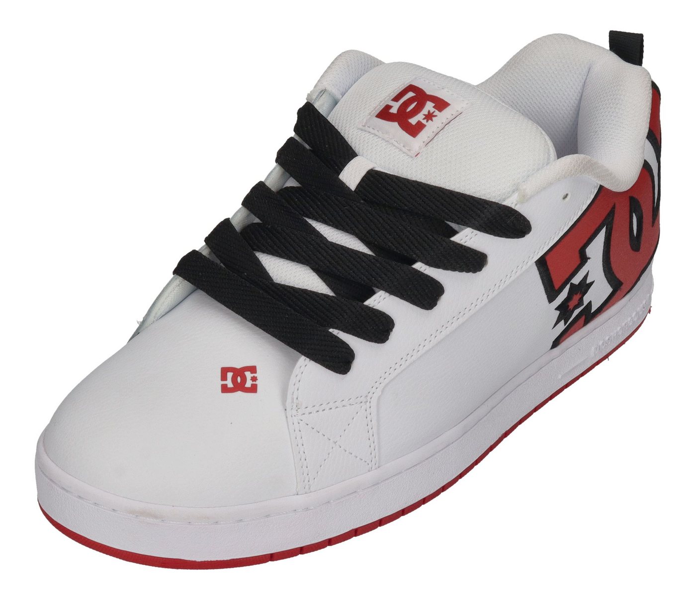 DC Shoes Court Graffik Skateschuh White Red DC Shoes Court Graffik Skateschuh White Red von DC Shoes