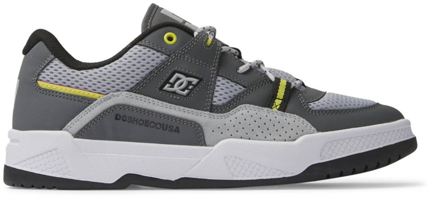 DC Shoes DC Shoes Construct White/Grey/Yellow Sneaker DC Shoes DC Shoes Construct White/Grey/Yellow Sneaker von DC Shoes