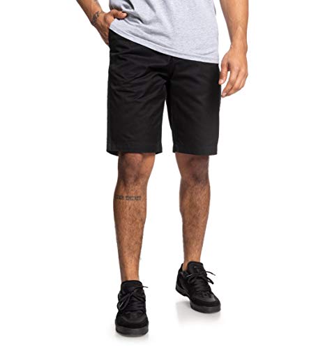 DC Shoes Herren Walk Shorts Worker Straight- Chino Walkshort für Herren, Black, 36, EDYWS03111 von DC Shoes