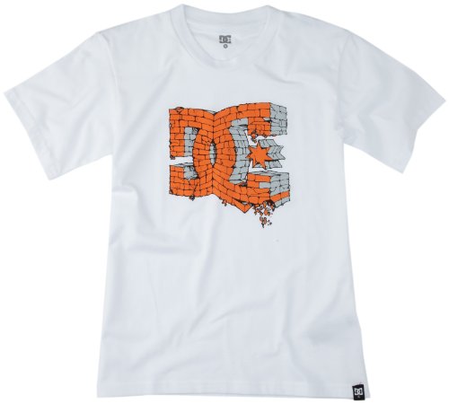 DC Shoes Jungen T-Shirt, Logo Gr. M, Weiß - Weiß von DC Shoes