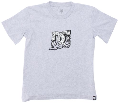 DC Shoes Jungen T Shirt Pit Stop, Heather Grey, Medium, DPBJE162 HTRD von DC Shoes