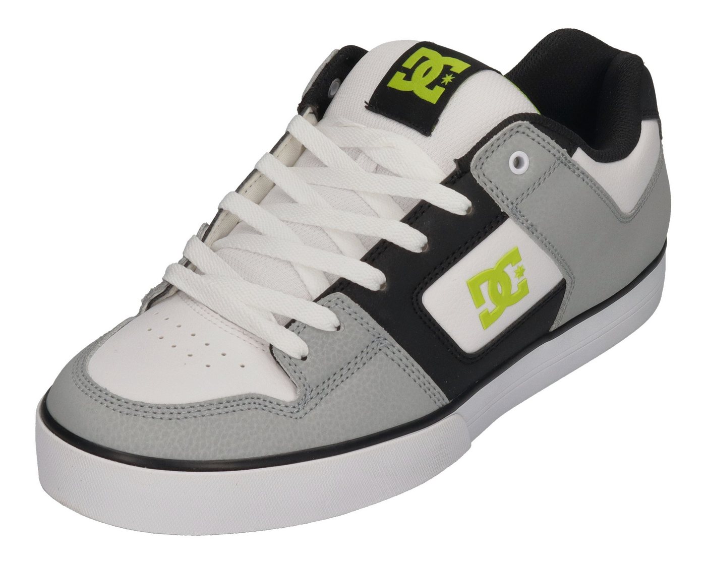 DC Shoes PURE 300660 Skateschuh white lime von DC Shoes