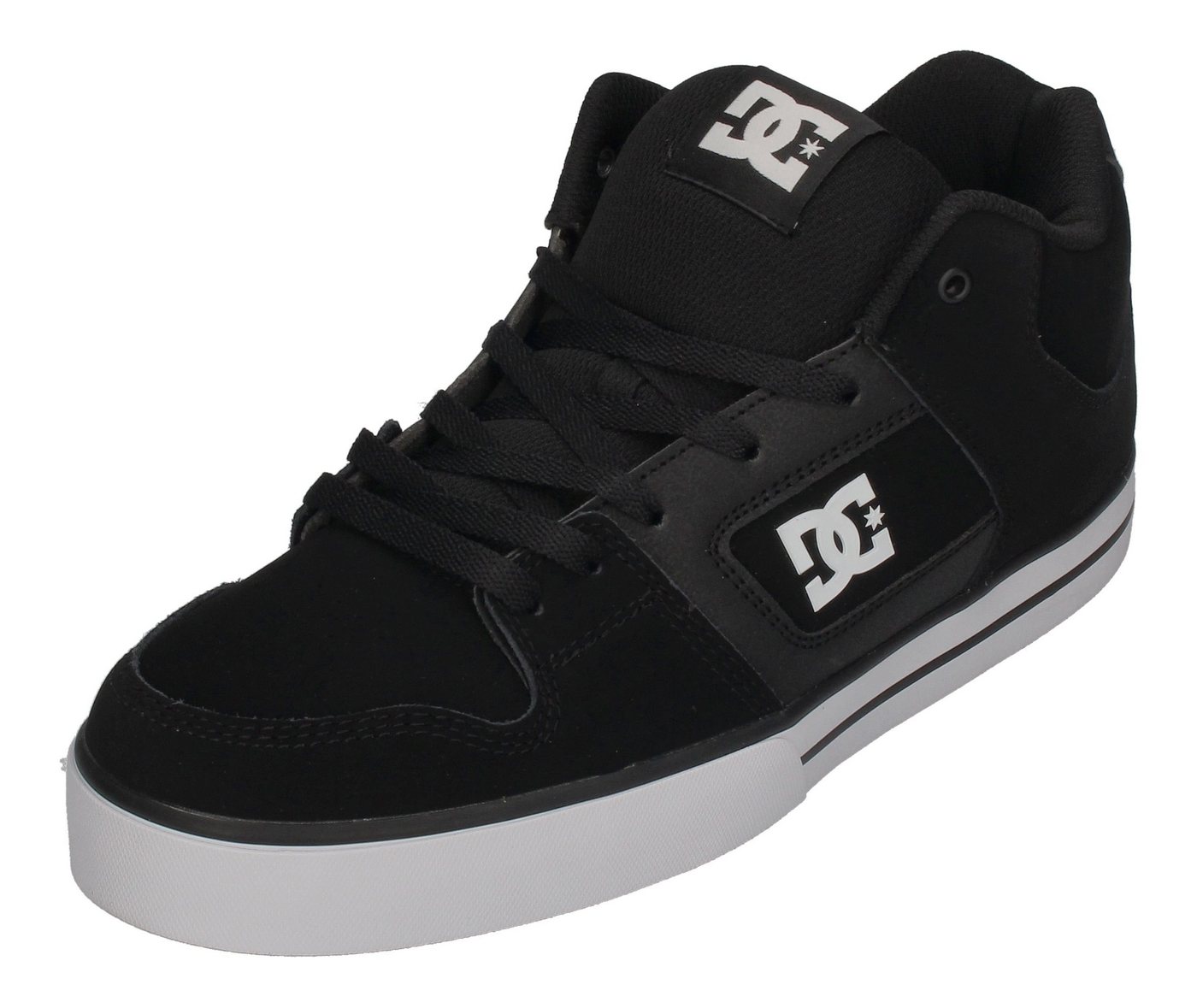 DC Shoes Pure MID ADYS400082 Skateschuh Black white DC Shoes Pure MID ADYS400082 Skateschuh Black white von DC Shoes