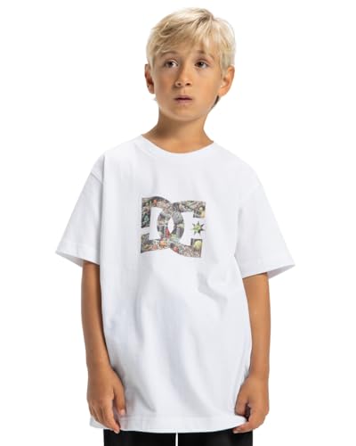 Dcshoes Kurzarm T-Shirt DC Star Filled SS Boy's White 14/L, weiß, 14 Jahre von DC Shoes