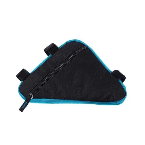 DCNIYT Fahrrad-Aufbewahrungstasche, dreieckiger Sattel, Vorderrohr-Rahmen-Tasche, wasserdicht, dreieckige Tasche, Rahmenhalter, Fahrradzubehör (Blau, 1 Stück) von DCNIYT