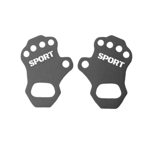 DCNIYT Gewichtheber-Handschuhe, für Fitnessstudio, Fitness, Handgriffe, Pads, Powerlifting, Hanteln, Sport, zum Schutz der Hände (BS) von DCNIYT