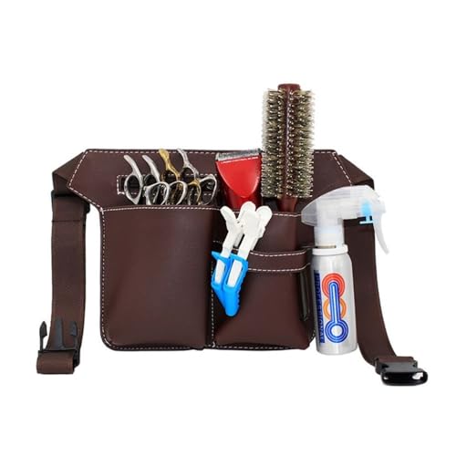 DCNIYT Professionelle Friseurscherentasche, Hüfttasche, Friseursalon-Werkzeug, CF, 2PCS von DCNIYT