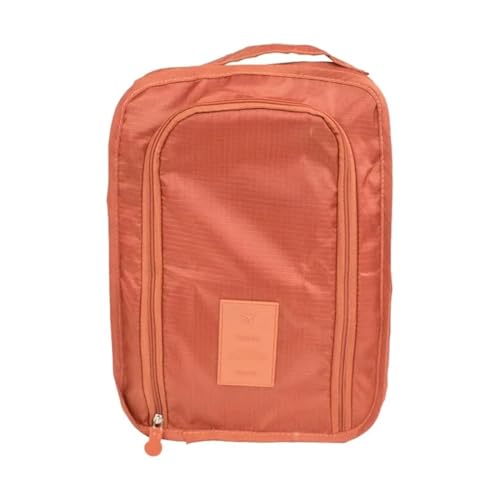 DCNIYT Tragbare faltbare Schuh-Aufbewahrungstasche, multifunktional, wasserdicht, Reiseschuhe, Beutel, Organizer, Orange, 1 Stpck von DCNIYT