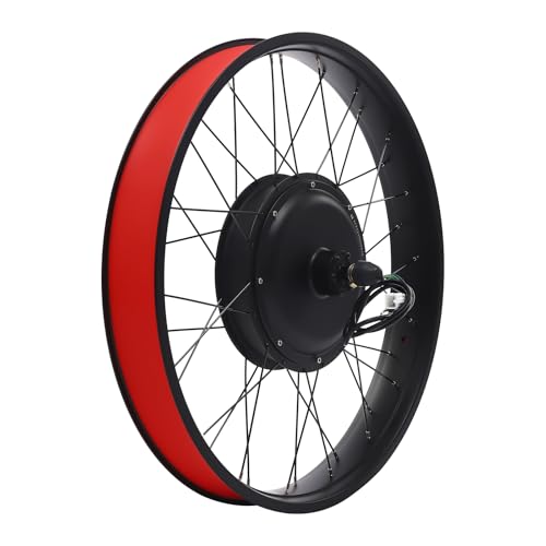26 Zoll Fat-Bike Fatbike Umbausatz 48V 1000W Hinterrad E-Bike Bürstenloser Motor Kit mit LCD Display und Daumen-Drehknopf, Electric Bicycle Conversion Kit 26 Zoll Fat-Bike Fatbike Umbausatz 48V 1000W Hinterrad E-Bike Bürstenloser Motor Kit mit LCD Display und Daumen-Drehknopf, Electric Bicycle Conversion Kit von DCSYOG
