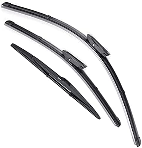 Auto Wischer Wischer Vorne Hinten Wischerblätter Set, Für R-enault, Für Laguna 3, Für Grandtourer 2007-2015 Windschutzscheibe Windschutzscheibe Fenster 26"16" 14" von DCXXAN