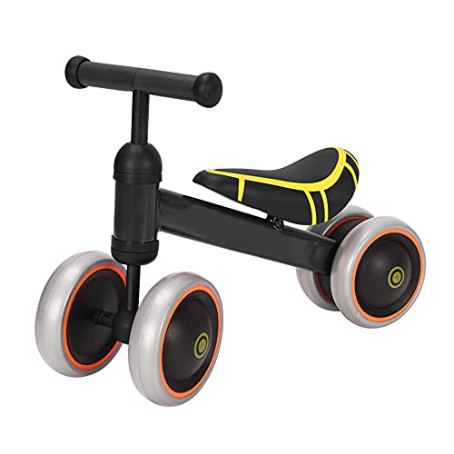 DDMINE Laufrad für Babys, Laufrad für Kinder, Babyfahrrad ohne Pedale, für Babys 10-24 Monate, erstes Fahrrad mit 4 Rädern für Jungen und Mädchen, Laufrad für Babys, 1 Jahr, Geschenk zum ersten DDMINE Laufrad für Babys, Laufrad für Kinder, Babyfahrrad ohne Pedale, für Babys 10-24 Monate, erstes Fahrrad mit 4 Rädern für Jungen und Mädchen, Laufrad für Babys, 1 Jahr, Geschenk zum ersten von DDMINE