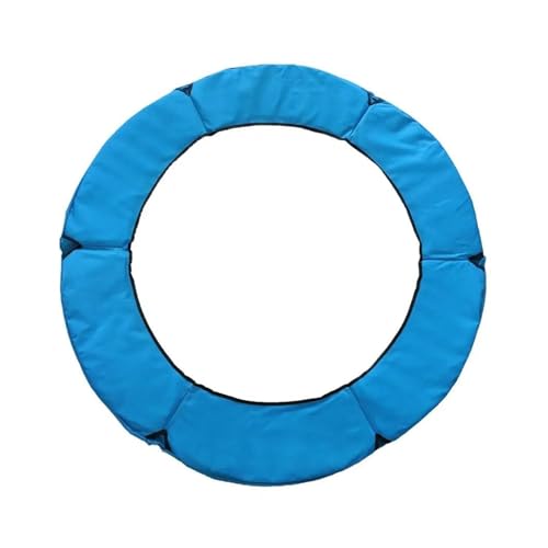 DDRPAD Federabdeckung Randschutz 1,2/1,4 M Kinder Trampolin Springen Bett Abdeckung Schutzhülle Schutzhülle Schwamm Rand Jacke Saum Zubehör(Blau,1.2M) von DDRPAD