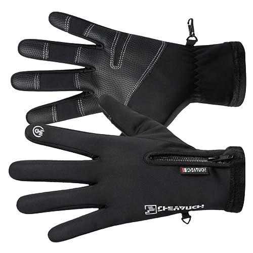 DEARMAMY 1 Paar Fäustlinge Skihandschuhe Fäustlinge Warme Handschuhe Handschuhe Handschuhe Fahrradhandschuhe Fäustlinge Handschuhe Outdoor Reithandschuhe Skid Handschuhe Schwarz von DEARMAMY