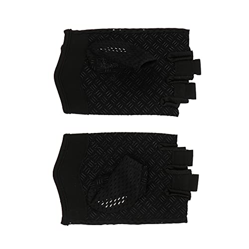 DEARMAMY 1 Paar Halbfinger-Handschuhe Fingerlos Berühren Knöchel Handschuhe Befreien Outdoor-halbhandschuhe Atmungsaktive Sporthandschuhe Outdoor-reithandschuhe Winterhandschuhe Black Nylon von DEARMAMY