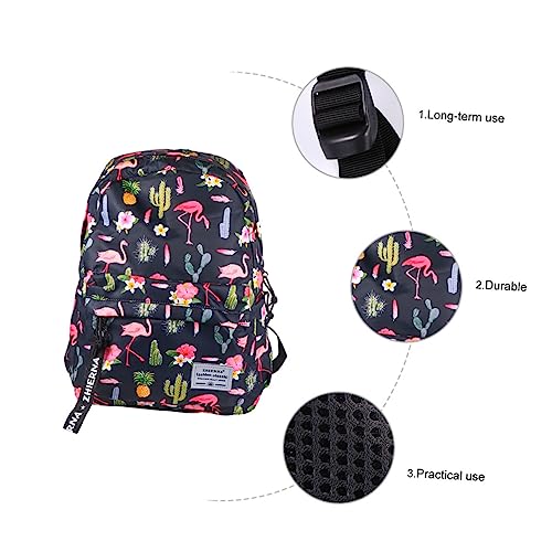 DEARMAMY 1 STK Rucksack Children's Backpacks Backpack rücksacken für Kinder School Backpack Travelling Backpack Doppelschultergurte Studententasche Schulranzen Oxford-Stoff Black von DEARMAMY