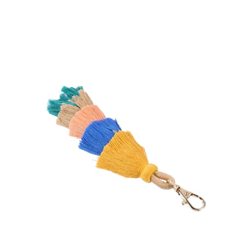 DEARMAMY Niedlicher Schlüsselanhänger Mit Quaste Dekorationen Im Boho-Stil Quaste Schlüsseltasche Accessoire DEARMAMY Niedlicher Schlüsselanhänger Mit Quaste Dekorationen Im Boho-Stil Quaste Schlüsseltasche Accessoire von DEARMAMY