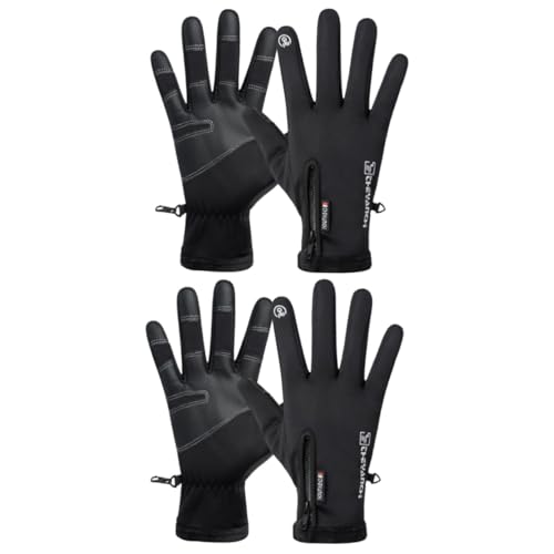 DEARMAMY 2 Paar Mountainbike-Handschuhe fahrradhandschuhe pädiprotect kletterset geschke XL-Handschuhe Ski-Fäustlinge Skihandschuhe Outdoor-Handschuhe Reithandschuhe rutschfeste Handschuhe von DEARMAMY