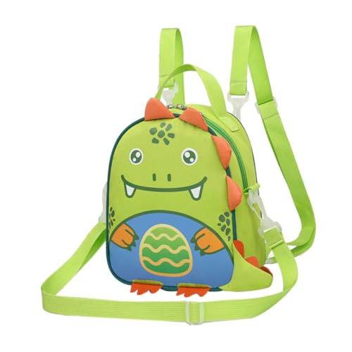 DEARMAMY 3 STK Dinosaurier Kinderrucksack Tasche Rucksack grün Studentenrucksack Kinder Schulranzen schultüte für Kinder Cartoon-Rucksack Rucksack mit großer Kapazität Oxford-Stoff Green von DEARMAMY