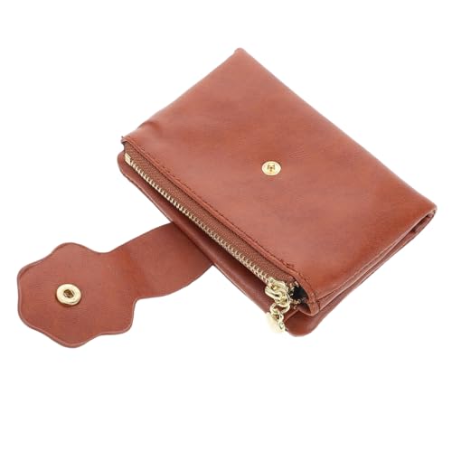 DEARMAMY Damen-geldbörse Schwarze Geldbörse Für Damen Geldbeutel Braune Clutch-geldbörsen Für Frauen Portemonnaie-Armband Für Frauen Große Geldbörsen Für Damen Pu-Leder Light Brown von DEARMAMY