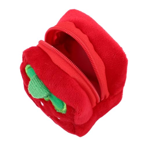 DEARMAMY Kawaii Erdbeer Geldbörse Plüsch Geldbörse Bezaubernde Geldbörse Süße Münztasche Für Mädchen Kleingeldbörse Mit Reißverschluss Tragbare Mini Erdbeer Geldbörse DEARMAMY Kawaii Erdbeer Geldbörse Plüsch Geldbörse Bezaubernde Geldbörse Süße Münztasche Für Mädchen Kleingeldbörse Mit Reißverschluss Tragbare Mini Erdbeer Geldbörse von DEARMAMY