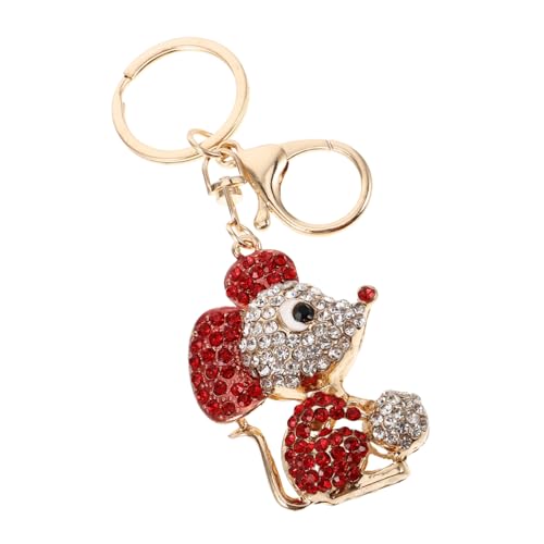 DEARMAMY Schlüsselanhänger Schlüsseltasche Taschenanhänger Strass-Tier-schlüsselanhänger Einfacher Autoschlüsselbund Süßer Schlüsselanhänger Fürs Auto Handtaschen Rot Zinklegierung DEARMAMY Schlüsselanhänger Schlüsseltasche Taschenanhänger Strass-Tier-schlüsselanhänger Einfacher Autoschlüsselbund Süßer Schlüsselanhänger Fürs Auto Handtaschen Rot Zinklegierung von DEARMAMY