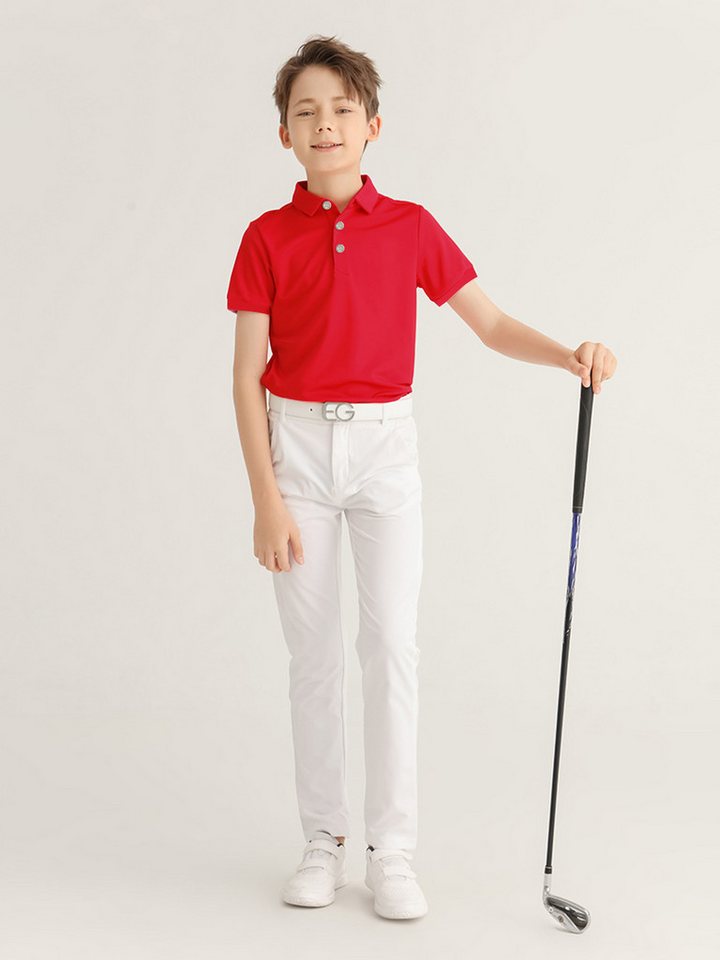 DEBAIJIA Poloshirt Kinder Golf Poloshirt Schnell trocknend Kurzarm Sport Freizeit DEBAIJIA Poloshirt Kinder Golf Poloshirt Schnell trocknend Kurzarm Sport Freizeit von DEBAIJIA