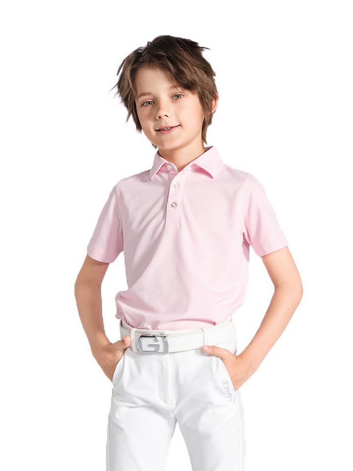 DEBAIJIA Poloshirt Kinder Golf Poloshirt Schnell trocknend Kurzarm Sport Freizeit von DEBAIJIA