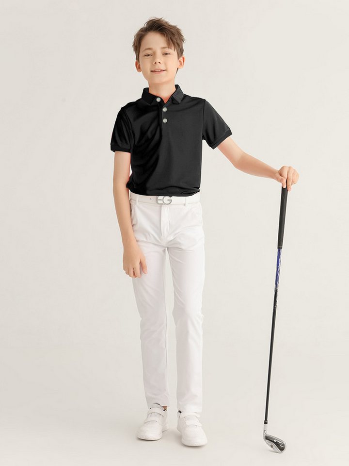 DEBAIJIA Poloshirt Kinder Golf Poloshirt Schnell trocknend Kurzarm Sport Freizeit DEBAIJIA Poloshirt Kinder Golf Poloshirt Schnell trocknend Kurzarm Sport Freizeit von DEBAIJIA