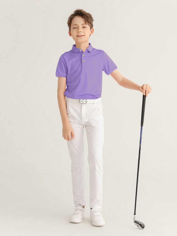 DEBAIJIA Poloshirt Kinder Golf Poloshirt Schnell trocknend Kurzarm Sport Freizeit DEBAIJIA Poloshirt Kinder Golf Poloshirt Schnell trocknend Kurzarm Sport Freizeit von DEBAIJIA