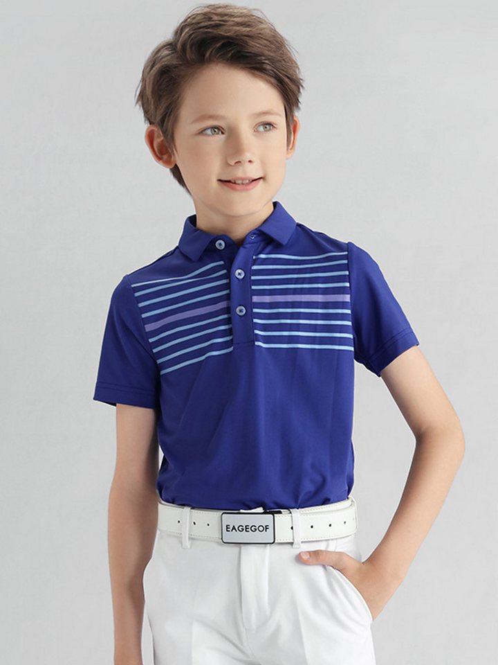 DEBAIJIA Poloshirt Kinder Golf Poloshirt Schnell trocknend Kurzarm Sport Freizeit von DEBAIJIA