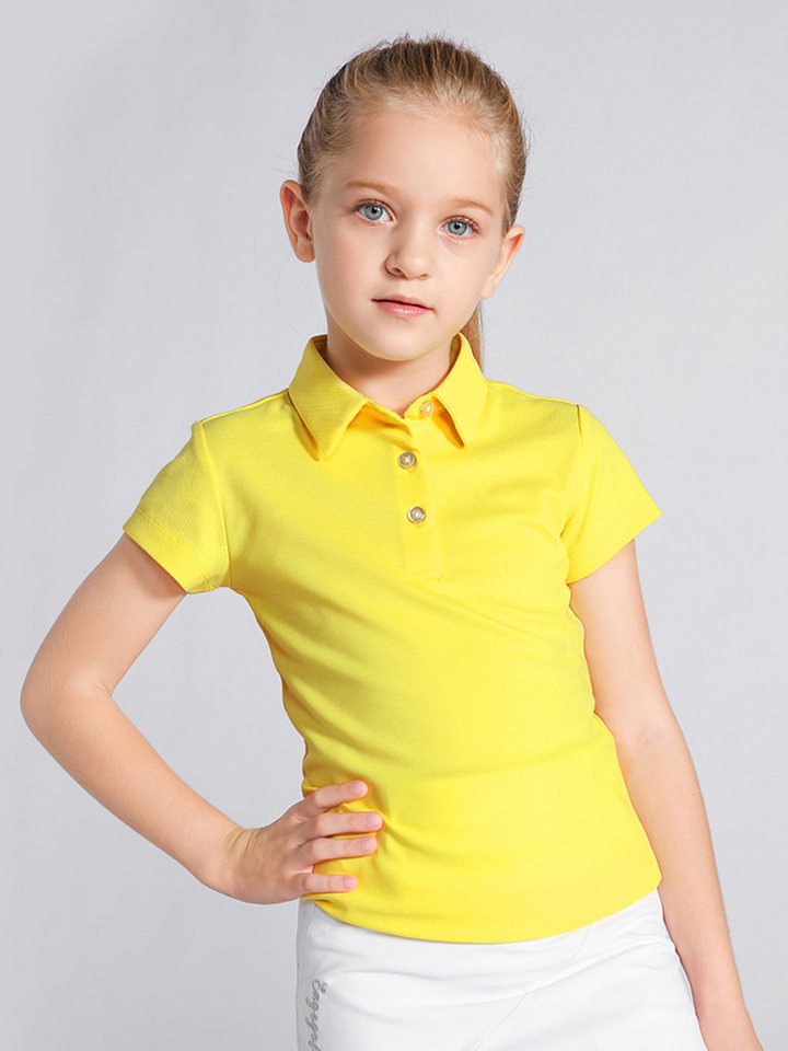 DEBAIJIA Poloshirt Mädchen Golf Poloshirt Schnell trocknend Kurzarm Sport Freizeit DEBAIJIA Poloshirt Mädchen Golf Poloshirt Schnell trocknend Kurzarm Sport Freizeit von DEBAIJIA