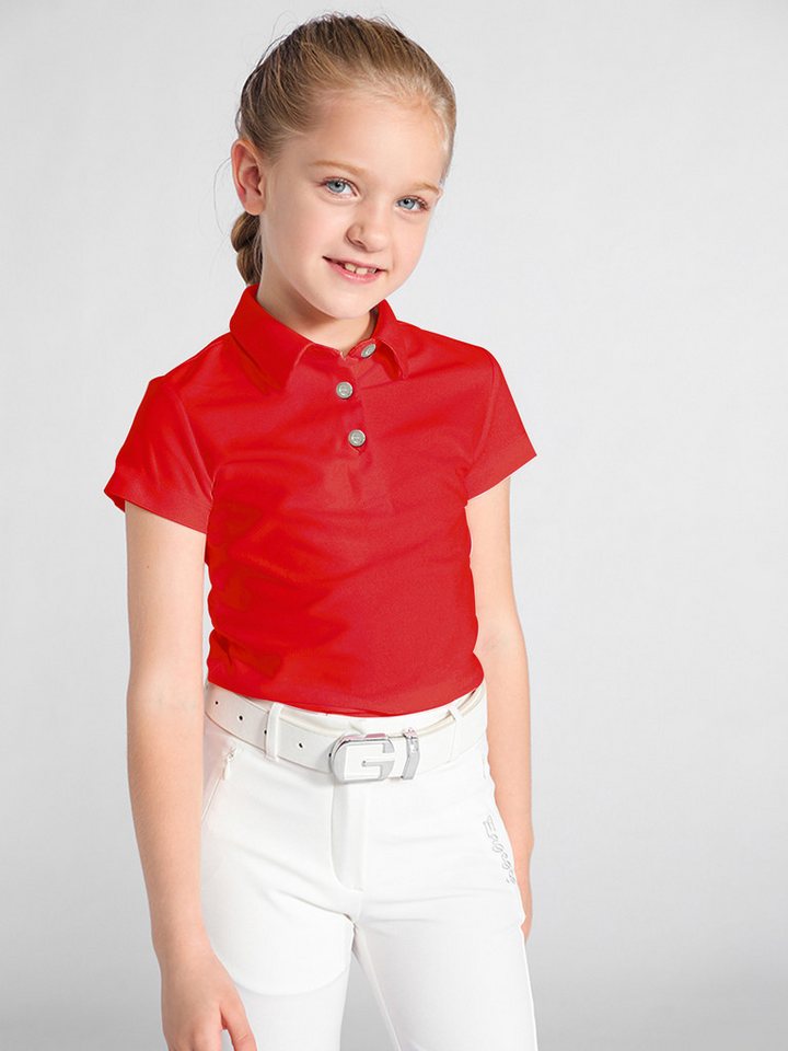 DEBAIJIA Poloshirt Mädchen Golf Poloshirt Schnell trocknend Kurzarm Sport Freizeit von DEBAIJIA