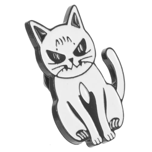 DECOMELODY Katze Brosche Emaille-pins Für Rucksäcke Coole Pins Für Rucksäcke Lustige Pins Für Erwachsene Katzen-brosche-Abzeichen Pins Niedlich Pins Für Rucksäcke Lustig Weiß Zinklegierung DECOMELODY Katze Brosche Emaille-pins Für Rucksäcke Coole Pins Für Rucksäcke Lustige Pins Für Erwachsene Katzen-brosche-Abzeichen Pins Niedlich Pins Für Rucksäcke Lustig Weiß Zinklegierung von DECOMELODY