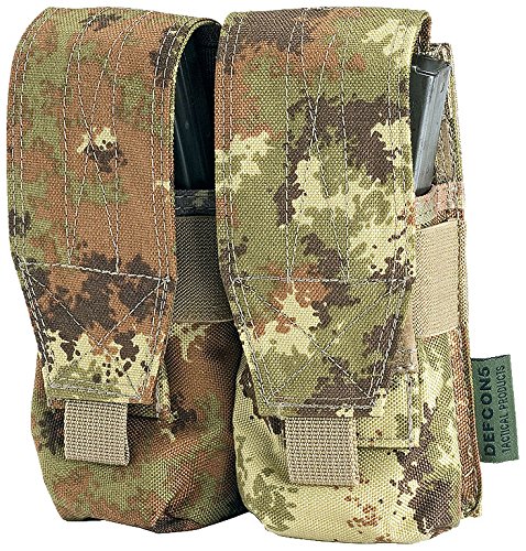 DEFCON 5 Holster Double M4+AK Pouch Magazintasche, Italian Camo, D5-M4AK-VI DEFCON 5 Holster Double M4+AK Pouch Magazintasche, Italian Camo, D5-M4AK-VI von DEFCON 5