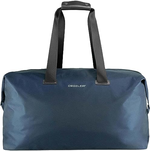 DEGELER Weekender – Elegante & leichte Reisetasche fürs Handgepäck – Duffel Bag Tasche universell einsetzbar als Sporttasche für Damen und Herren, Marine DEGELER Weekender – Elegante & leichte Reisetasche fürs Handgepäck – Duffel Bag Tasche universell einsetzbar als Sporttasche für Damen und Herren, Marine von DEGELER