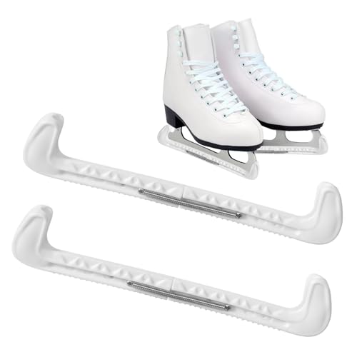 DELAESI Kufenschoner Schlittschuhe Verstellbarer Kufenschoner Eiskunstlauf Schlittschuh Schutz mit Spring Eiskunstlauf Zubehör für Hockeyschlittschuhe DELAESI Kufenschoner Schlittschuhe Verstellbarer Kufenschoner Eiskunstlauf Schlittschuh Schutz mit Spring Eiskunstlauf Zubehör für Hockeyschlittschuhe von DELAESI