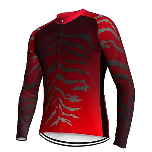 Adsport-Trikots Für Herren - Atmungsaktives, Schnell Trocknendes, Langärmliges Oberteil, Fahrrad-Straßenbekleidung, Fahrradkleidung, Mtb-Pullover, Camping-Hemd, Jacke, Sportkleidung, Wie Abgebild Adsport-Trikots Für Herren - Atmungsaktives, Schnell Trocknendes, Langärmliges Oberteil, Fahrrad-Straßenbekleidung, Fahrradkleidung, Mtb-Pullover, Camping-Hemd, Jacke, Sportkleidung, Wie Abgebild von DELIGUO