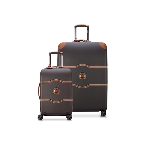 DELSEY PARIS Chatelet Air 2.0 Hartschalengepäck mit Spinnrollen, Schokoladenbraun, 2 Piece Set (19/28), Chatelet Air 2.0 Hartschalengepäck mit Spinnrollen von DELSEY PARIS