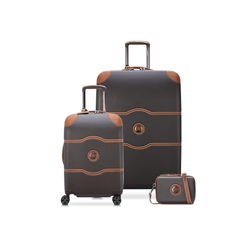 DELSEY PARIS Chatelet Hardside Gepäck mit Spinnrollen, Schokoladenbraun, 2 Piece Set 21/Backpack, Chatelet Hartschalengepäck mit Spinnrollen DELSEY PARIS Chatelet Hardside Gepäck mit Spinnrollen, Schokoladenbraun, 2 Piece Set 21/Backpack, Chatelet Hartschalengepäck mit Spinnrollen von DELSEY PARIS