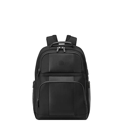 DELSEY PARIS - Wagram Rucksack, weich, 50 x 36 x 28 cm, 50 l, XS, Schwarz, Schwarz, Weiches Handtuch von DELSEY PARIS